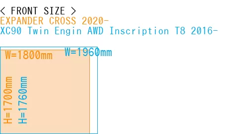 #EXPANDER CROSS 2020- + XC90 Twin Engin AWD Inscription T8 2016-